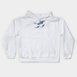 A Whale of a Print Kids Hoodie